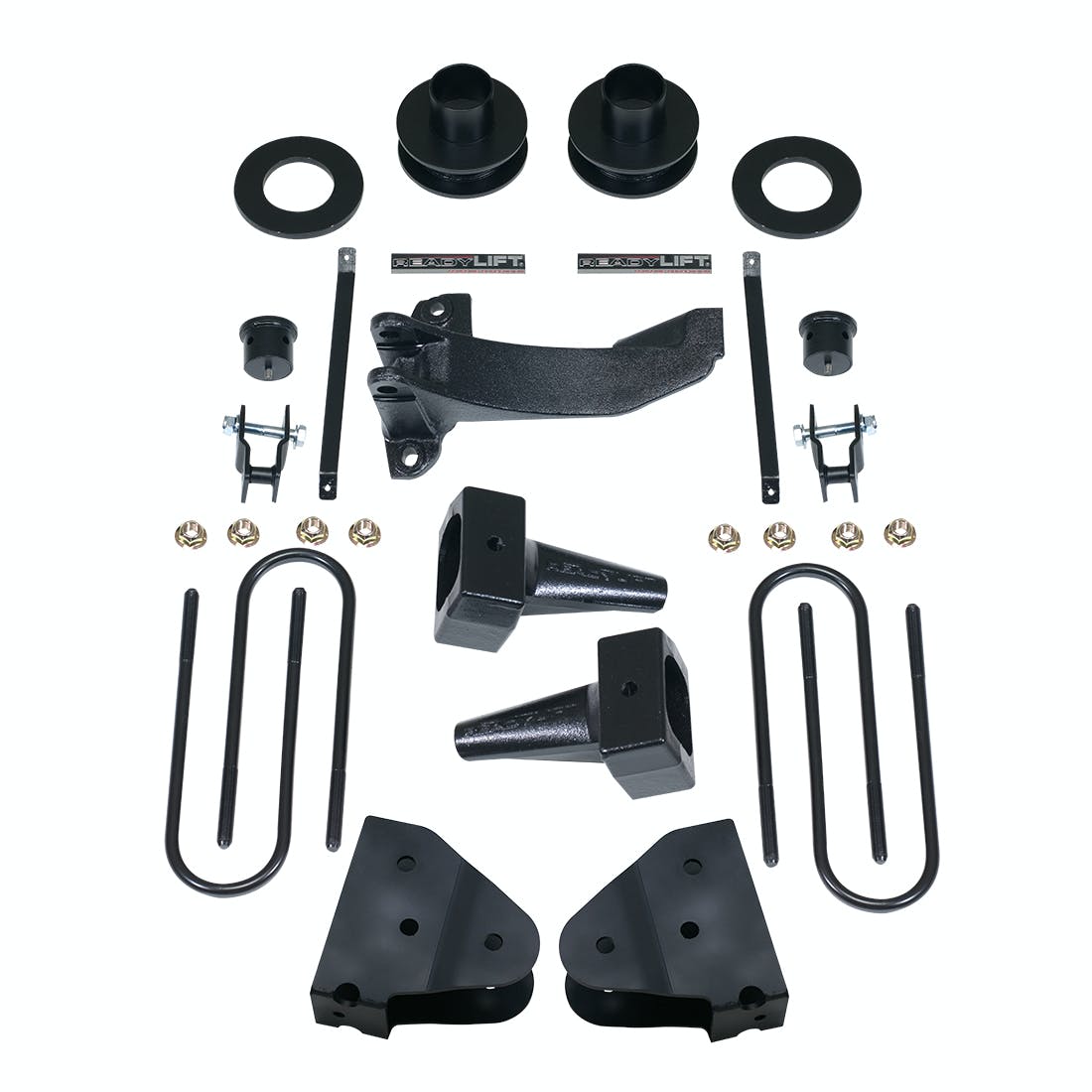 ReadyLIFT 69-2734 3.5" SST Lift Kit with 4" Flat Blocks for 2 Piece Drive Shaft without Shocks
