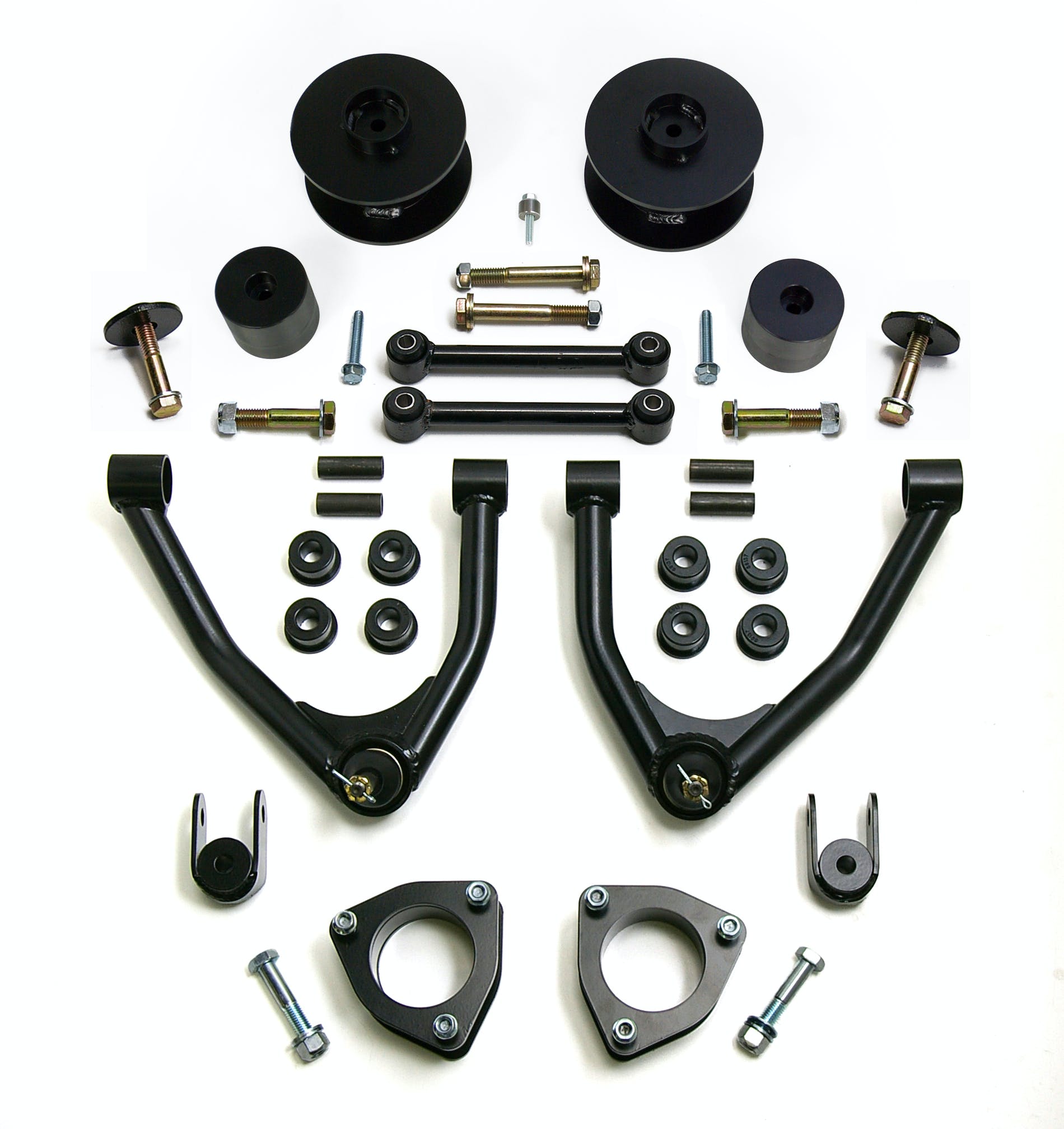 ReadyLIFT 69-3295 4.0" SST Lift Kit with 3.0" Rear with Upper Control Arms without Shocks