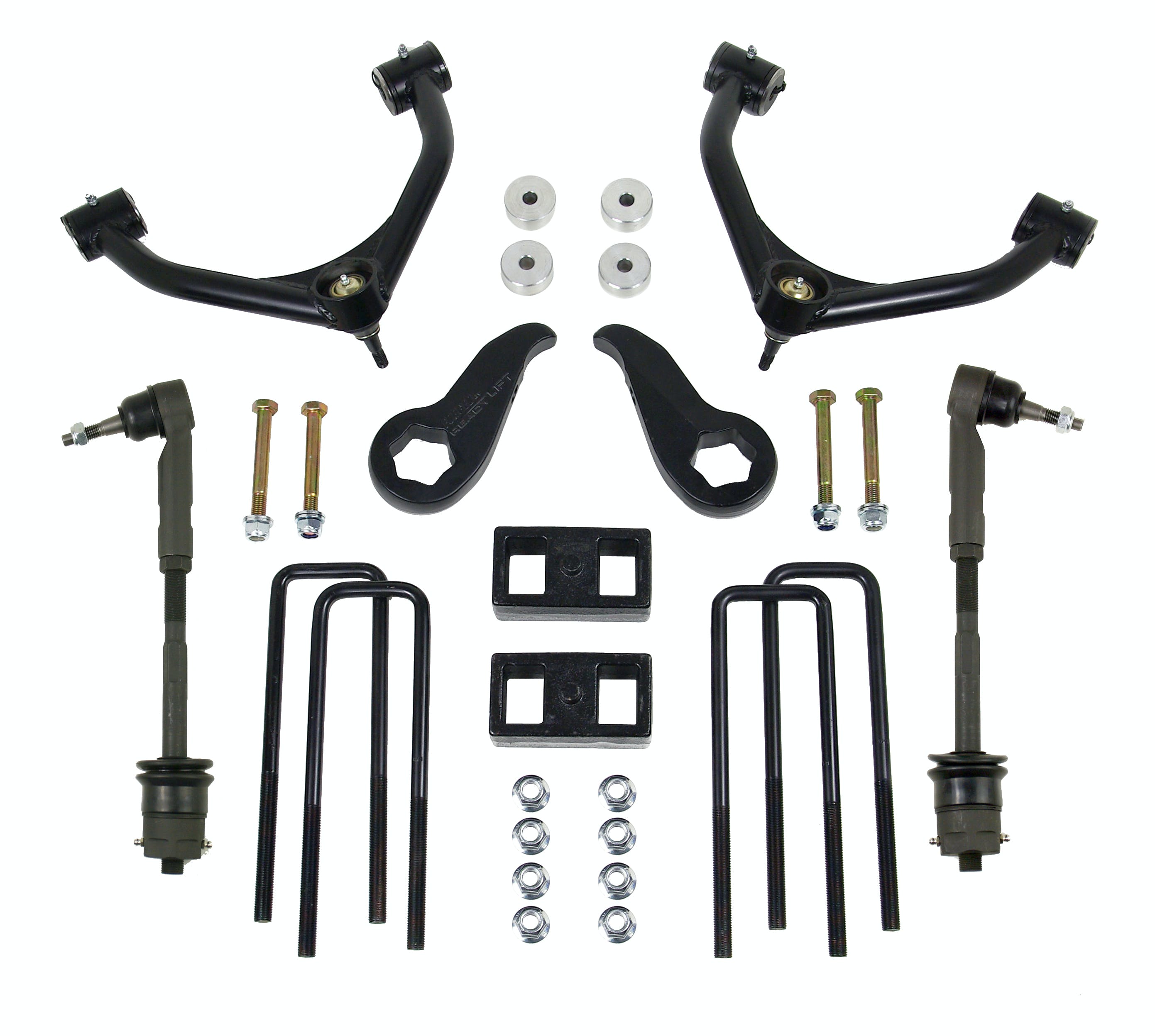 ReadyLIFT 69-3411 3.5" SST Lift Kit Front with 1.0" Rear  with Upper Control Arms without Shocks
