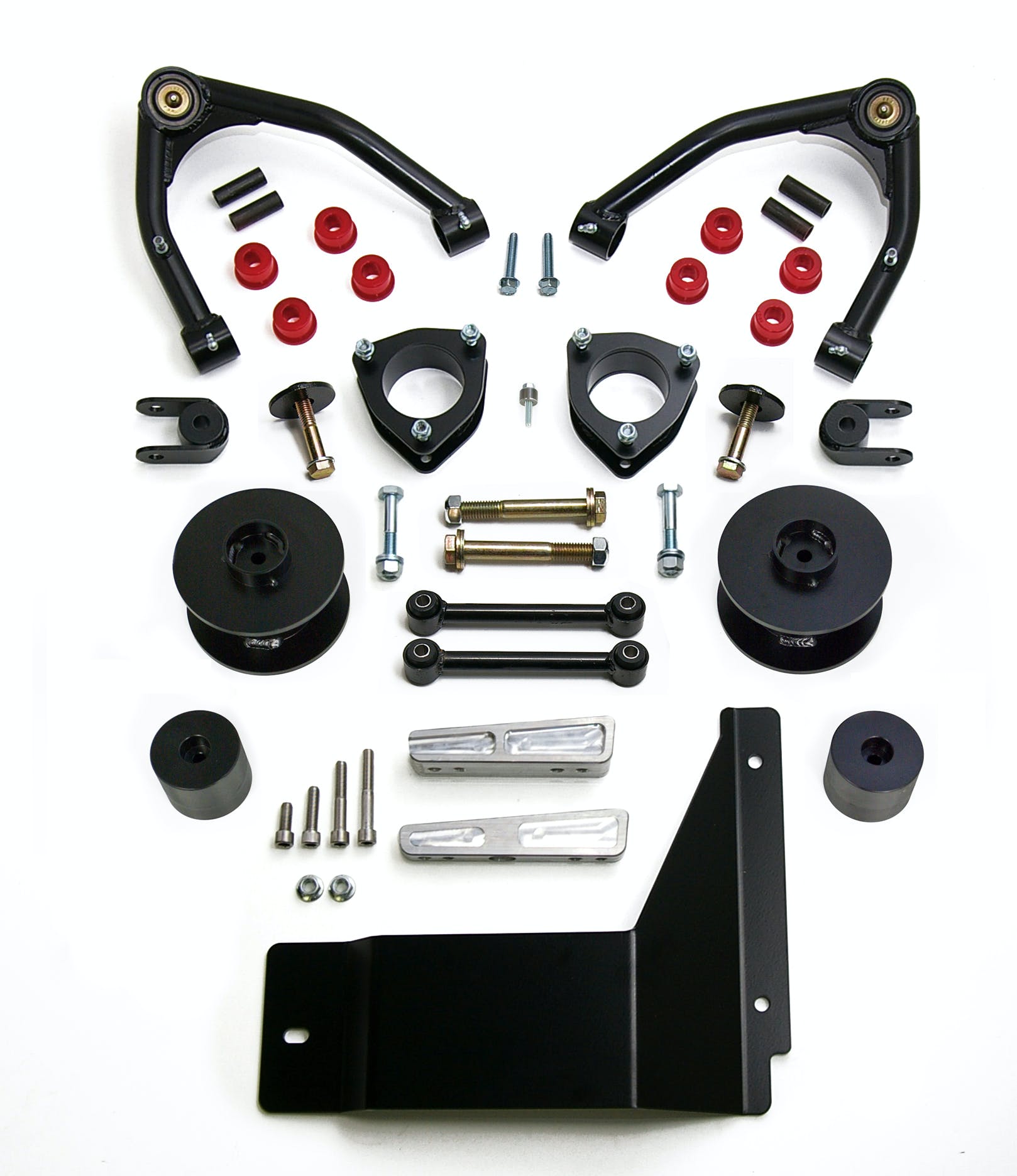 ReadyLIFT 69-3495 4" SST Lift Kit with 3" Rear Spacer Upper Control Arms
