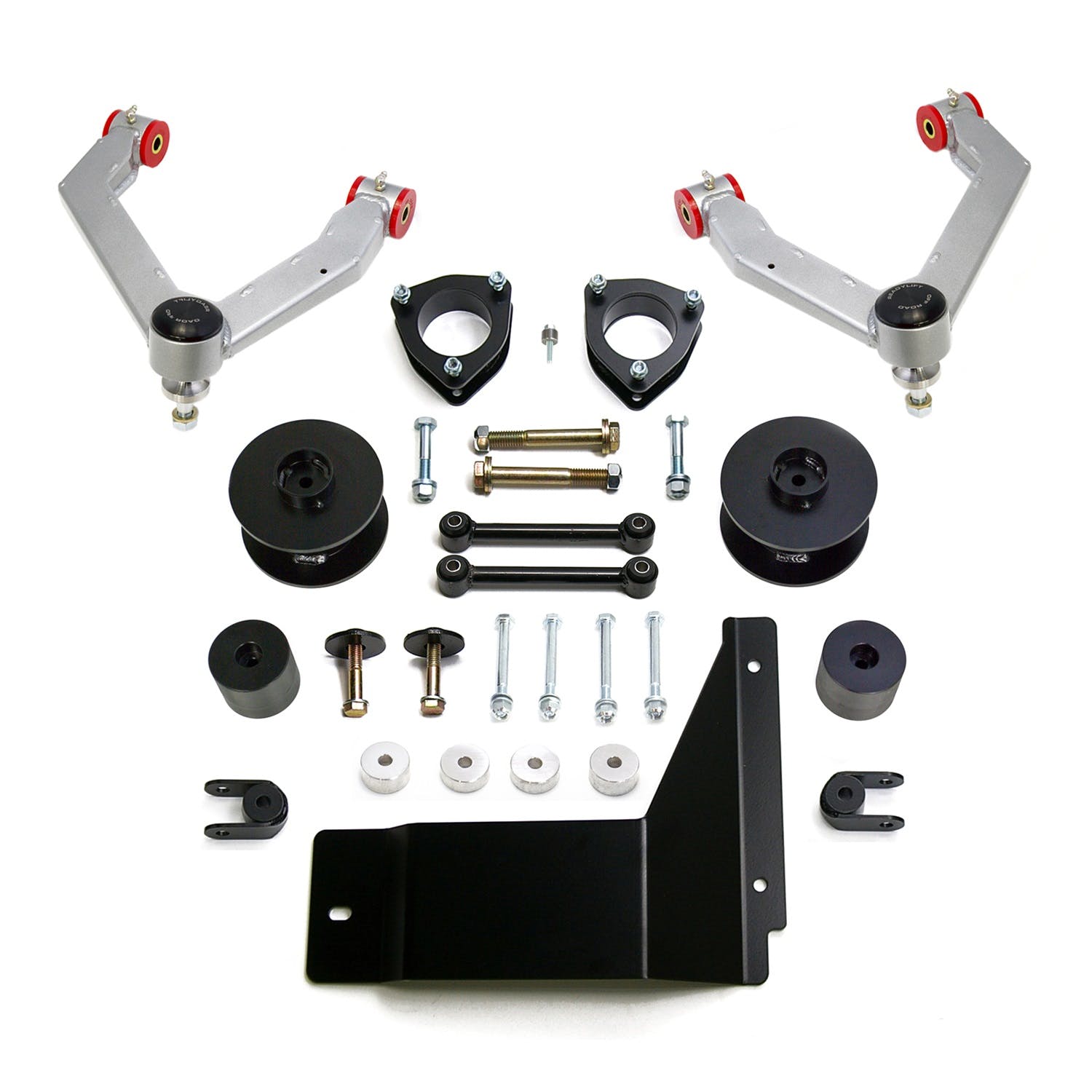 ReadyLIFT 69-3496 4" SST Lift Kit with 3" Rear Spacer with Upper Control Arms