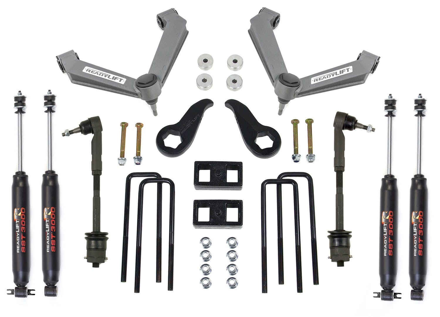 ReadyLIFT 69-3514 3.5" SST Lift Kit Front with 2" Rear with Fabricated Control Arms