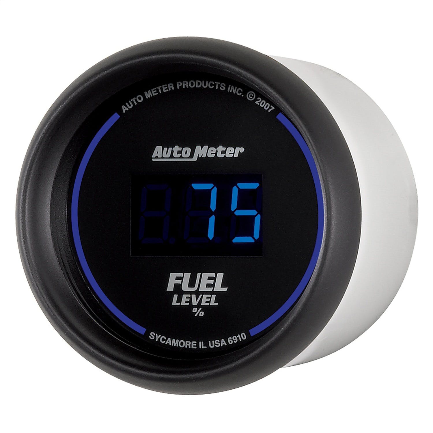 AutoMeter Products 6910 2-1/16in Fuel Level Prog with Presets Digital Black