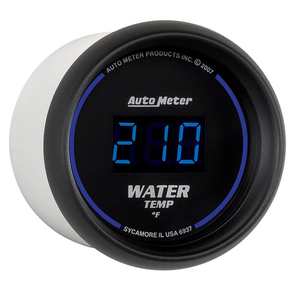 AutoMeter Products 6937 2-1/16in Water Temp 0- 340 F Digital Black