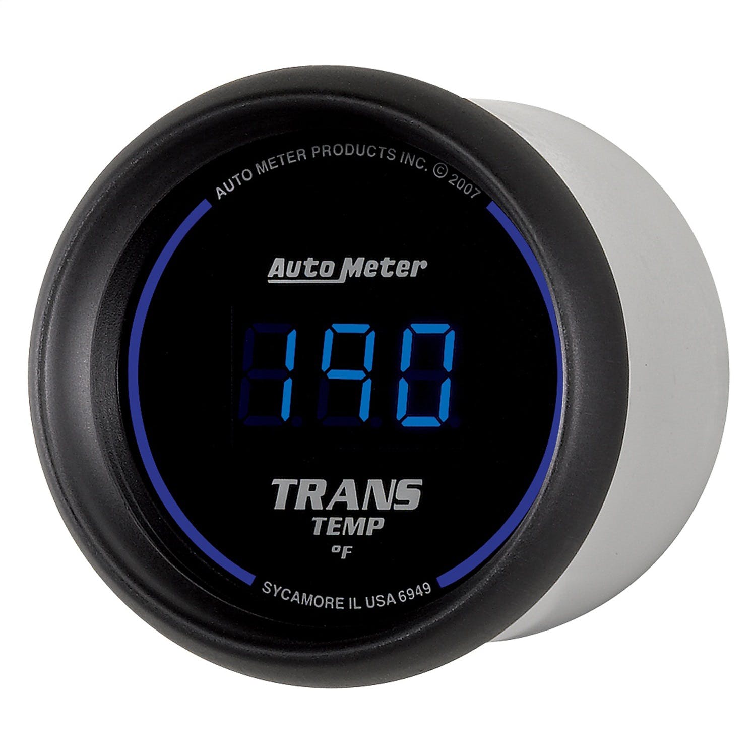 AutoMeter Products 6949 2-1/16in Trans Temp 0- 340 F Digital Black