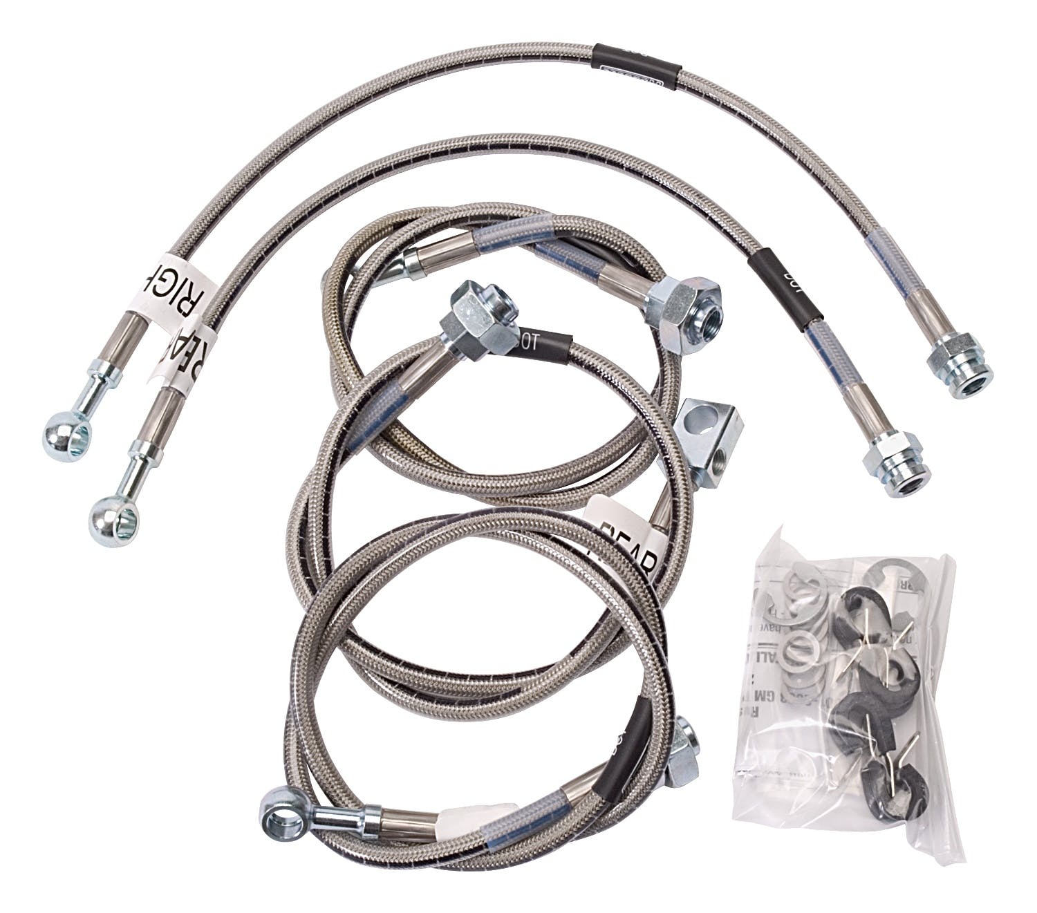 Russell 695770 Brake Line Kit Chevy and GM HD with 4-6 inch lift
