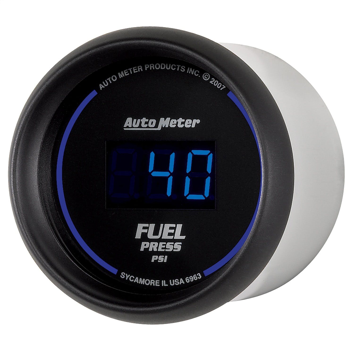 AutoMeter Products 6963 2-1/16in Fuel Pressure 0- 100 PSI Digital Black