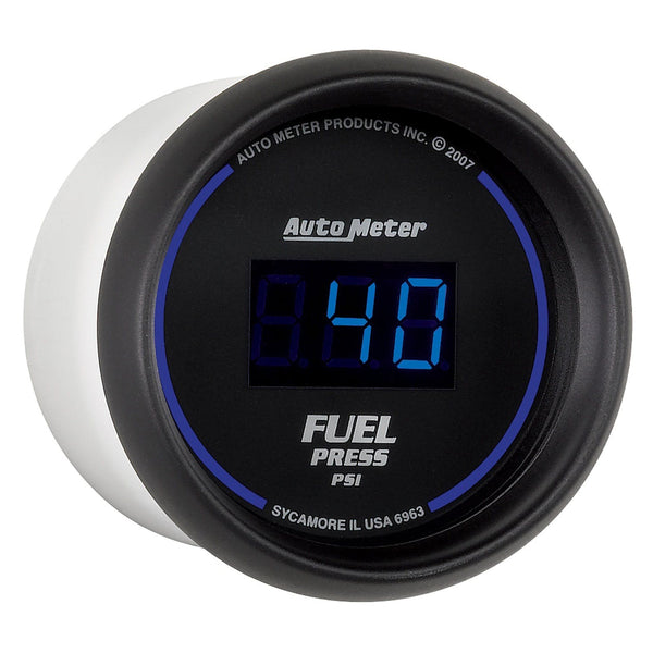 AutoMeter Products 6963 2-1/16in Fuel Pressure 0- 100 PSI Digital Black