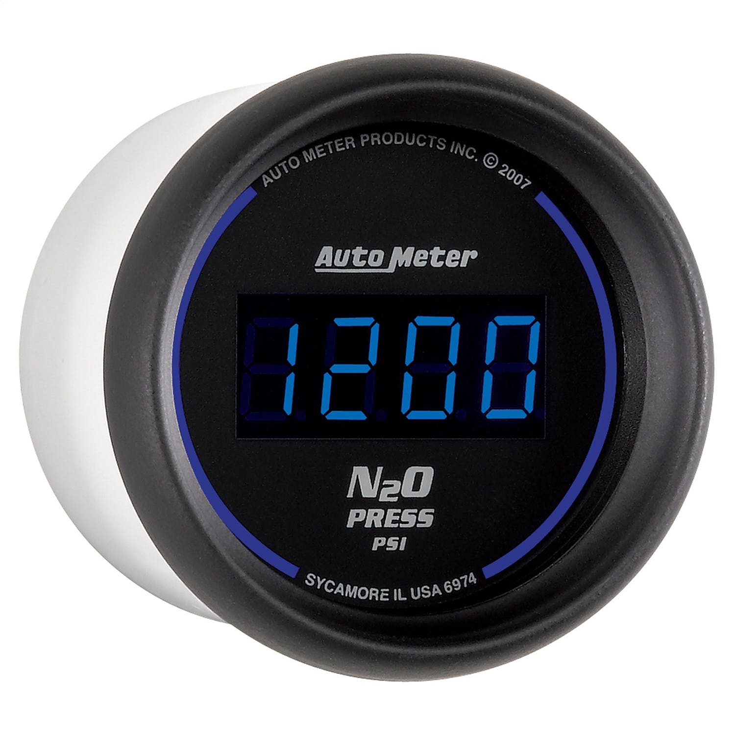 AutoMeter Products 6974 2-1/16in NITROUS, 0-1600 PSI, DIGITAL, BLACK