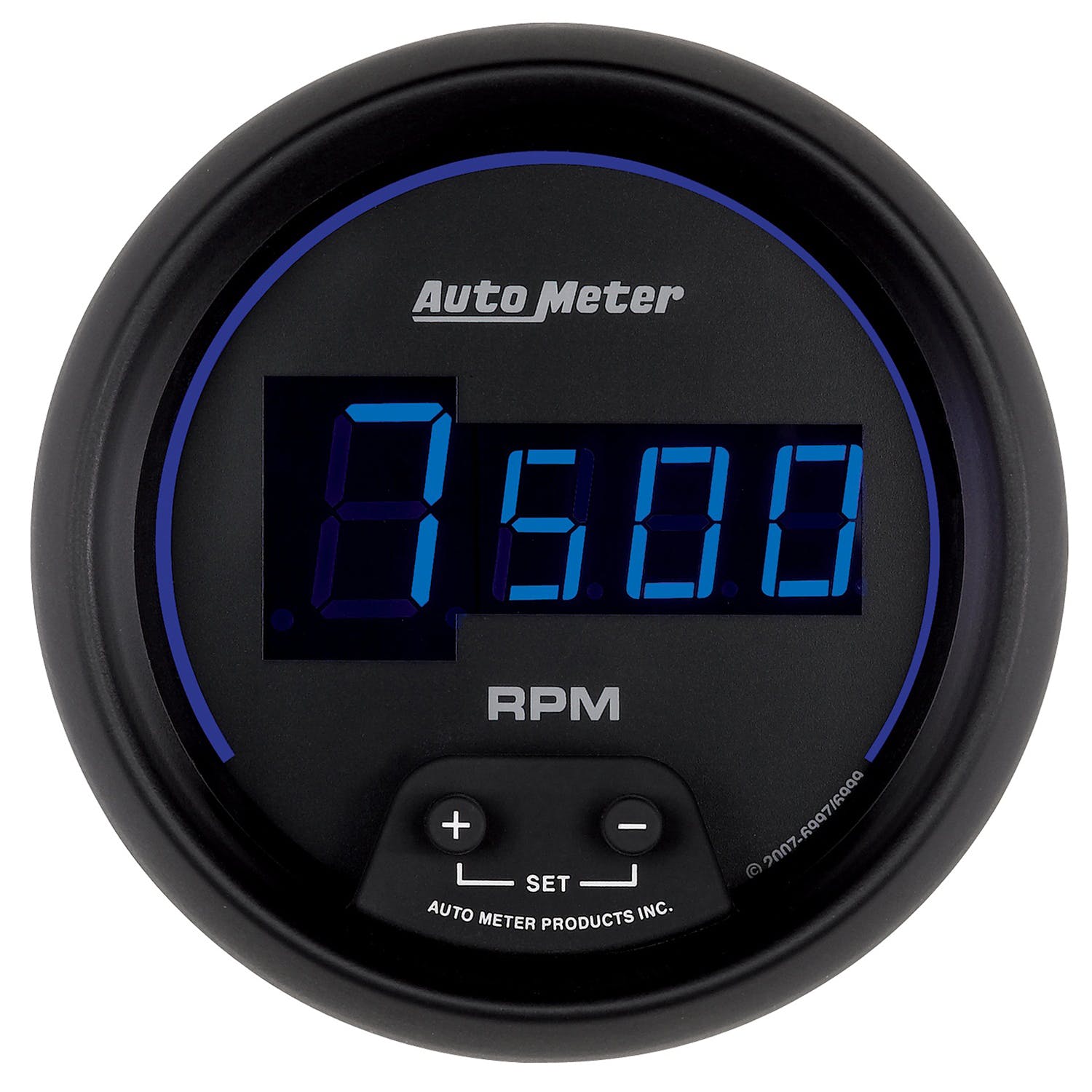 AutoMeter Products 6997 3-3/8in Tach In-Dash Digital Black