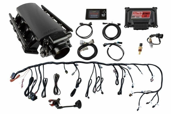 FiTech 70015 Ultimate LS Kit (500 HP, No Transmission Control)-for LS7 Square Port