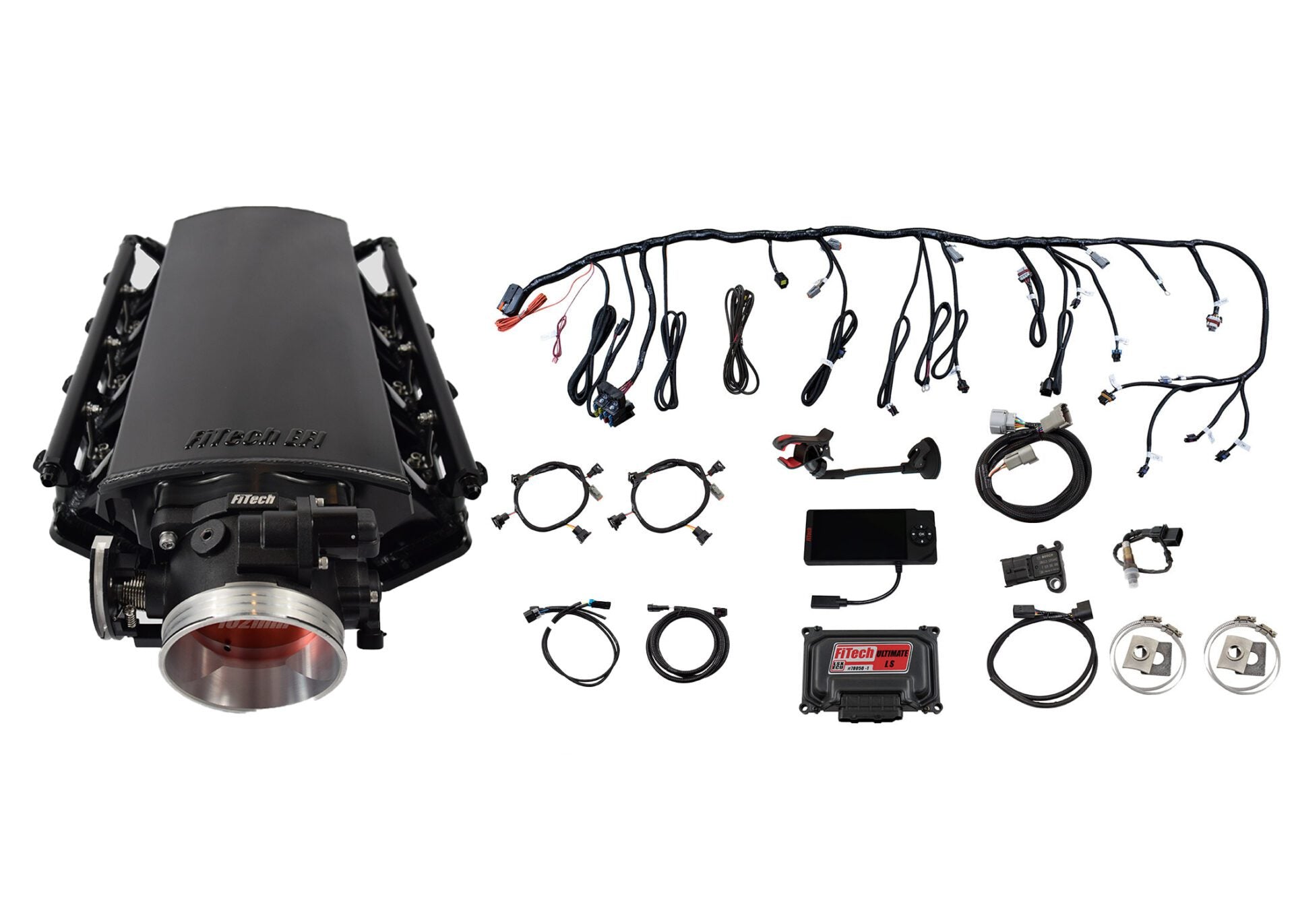 FiTech 70002 Ultimate LS Kit (500 HP, Transmission Control)-for LS1/LS2/LS6