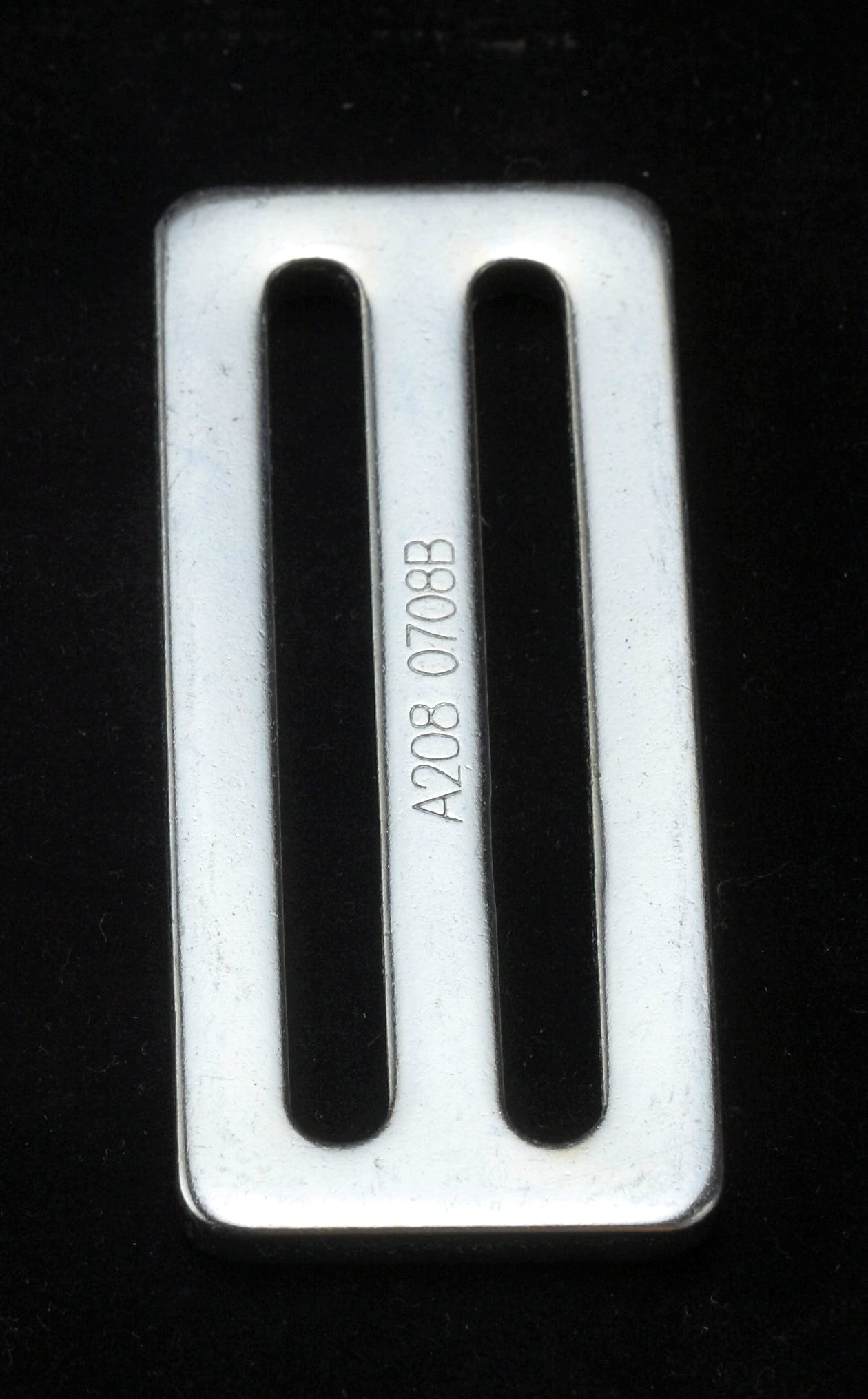 RaceQuip 700075 3 Wide 3-Bar Slide Seat Belt Adjuster and Mounting Hardware