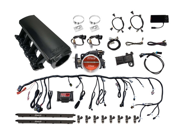 FiTech 70007 Ultimate LS Truck Kit (500 HP, Trans Control, Cathedral Port)