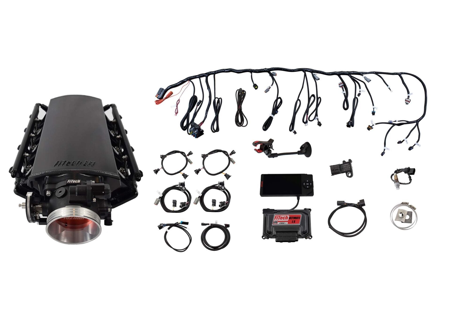 FiTech 70013 Ultimate LS Kit (750 HP, No Transmission Control)-for LS3/L92