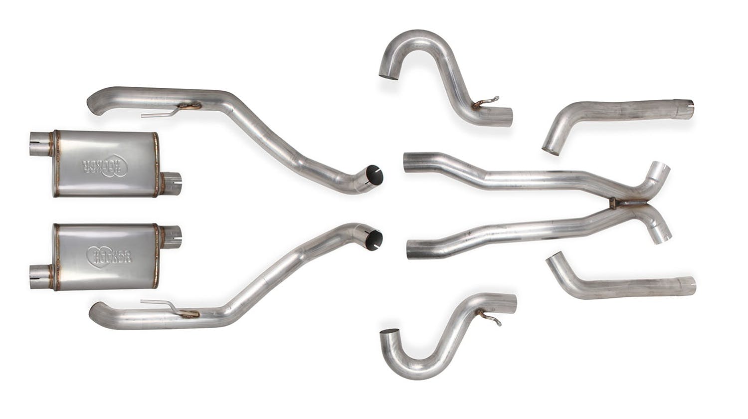 Hooker 705013110RHKR 64-67 GM A-BODY EXHAUST SYSTEM, 2.5 IN,