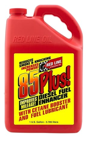 Red Line Oil 70805 85 Plus Diesel Fuel Enhancer with Cetane Booster and Fuel Lubricant (1 gal)
