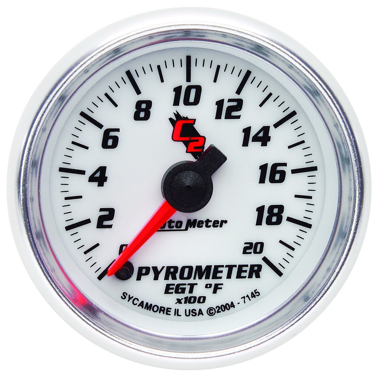 AutoMeter Products 7145 Pyrometer Kit 0-2000 F