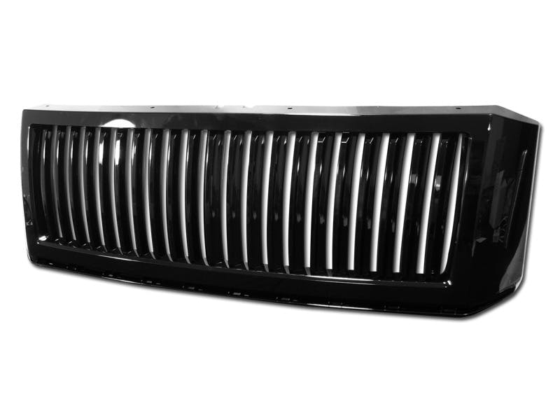 Armordillo USA 7148109 Vertical Gloss Black ABS Replacement Grille