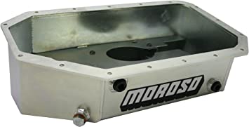 Moroso 20915 Wet Sump Aluminum Oil Pan (5.5 deep/Baffled/Acura-Honda K-Series Engine Swaps)