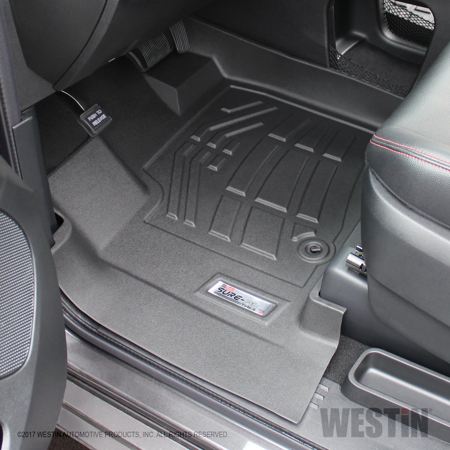 Westin Automotive 72-110090 Sure Fit Floor Liners Front Black