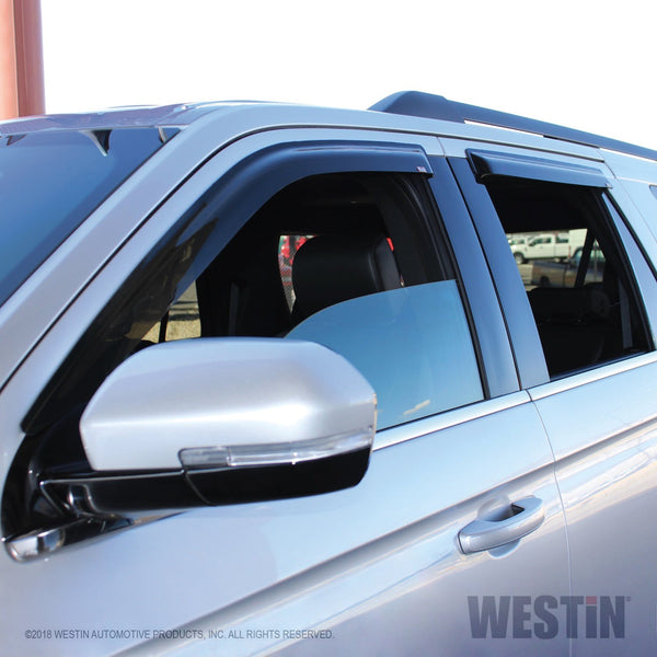 Westin Automotive 72-37448 Tape On Wind Deflector 4pc Smoke