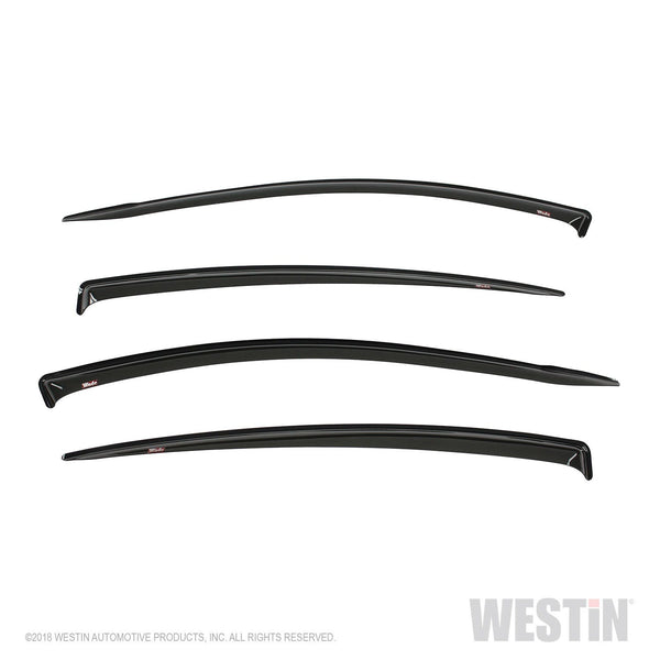 Westin Automotive 72-43492 Tape On Wind Deflector 4pc Smoke