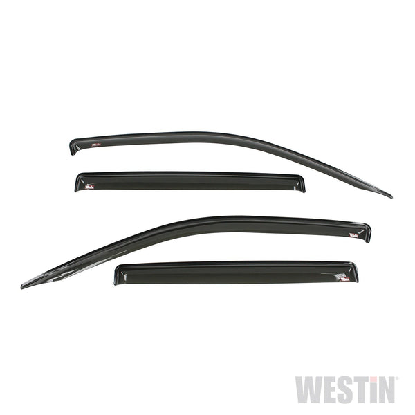 Westin Automotive 72-44480 Tape On Wind Deflector 4pc Smoke