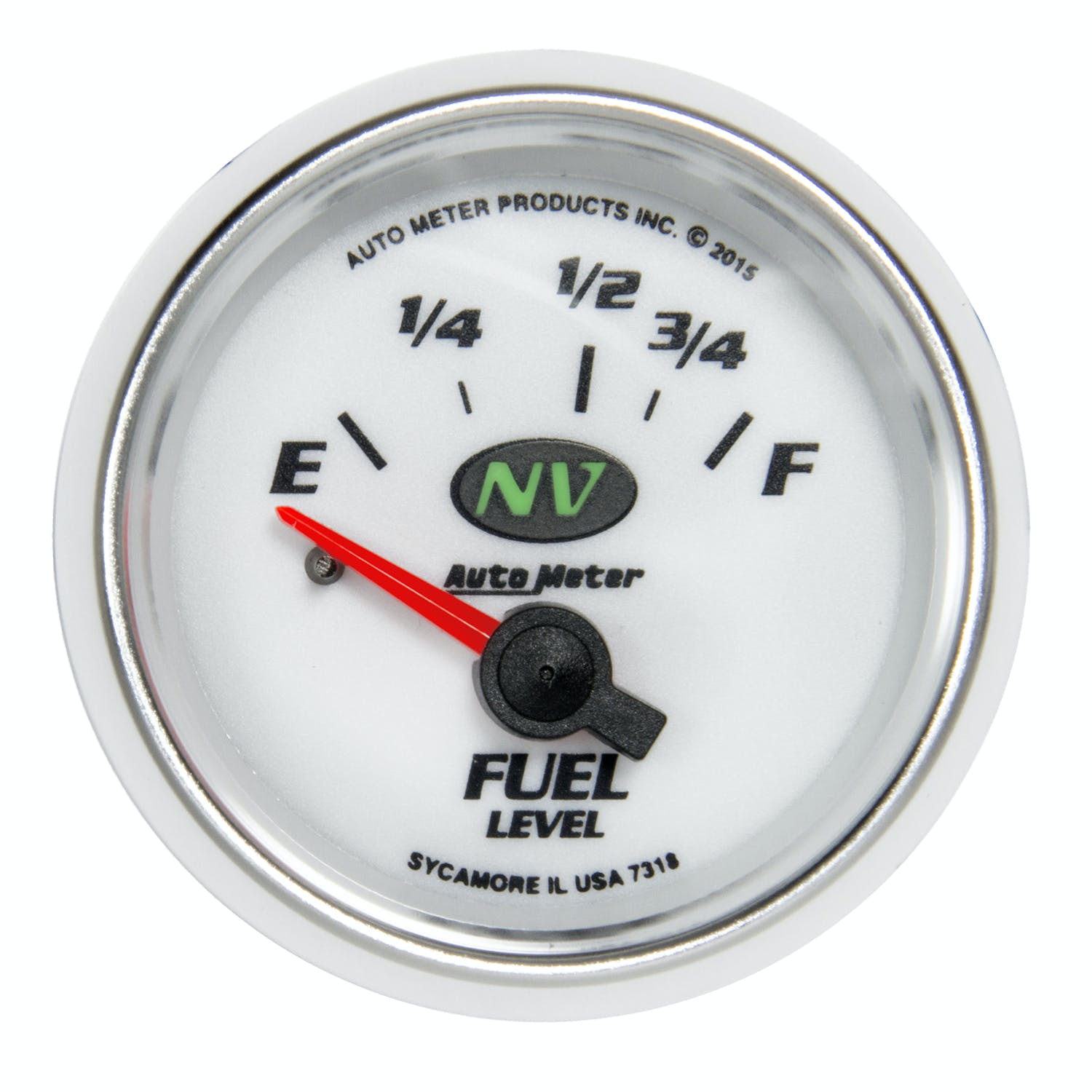 AutoMeter Products 7318 Fuel Level Gauge 2 1/16, 16E - 158F Electric NV