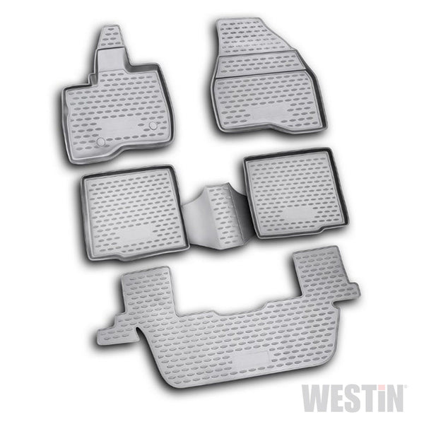 Westin Automotive 74-12-51017 Profile Liners Front, 2nd and 3rd Row Set Black
