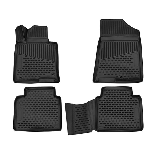 Westin Automotive 74-22-51049 Profile Floor Liners Front and 2nd Row Black