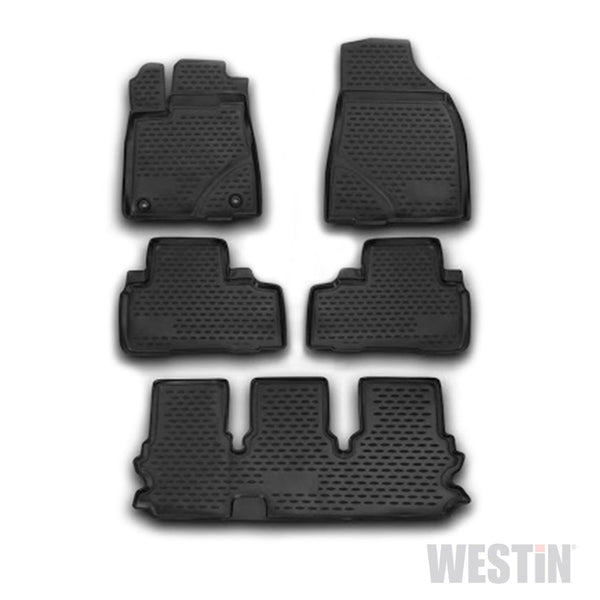 Westin Automotive 74-41-51036 Profile Liners Front, 2nd and 3rd Row Set Black