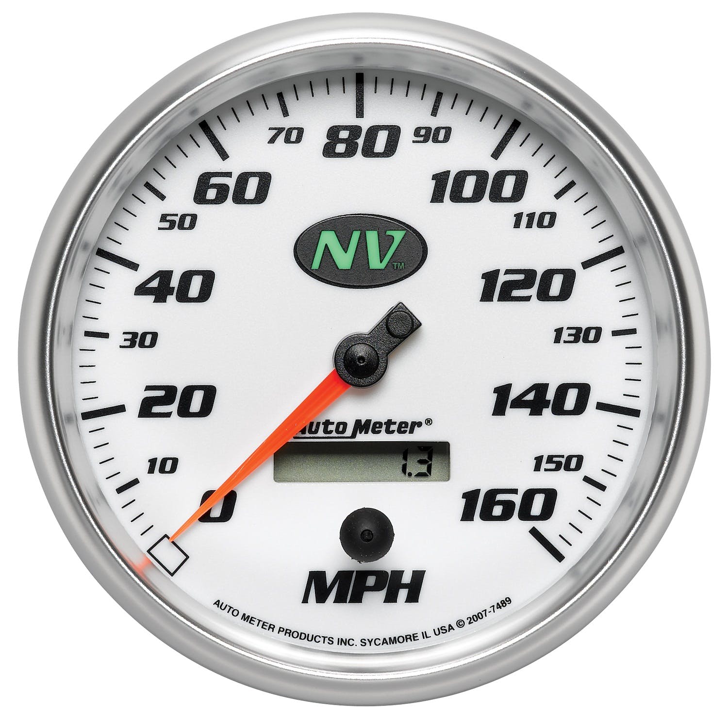 AutoMeter Products 7489 5in Speedo, 160 Mph, In- Dash Nv
