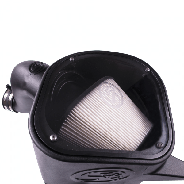 S&B Filters 75-5068D Cold Air Intake Dry Extendable White