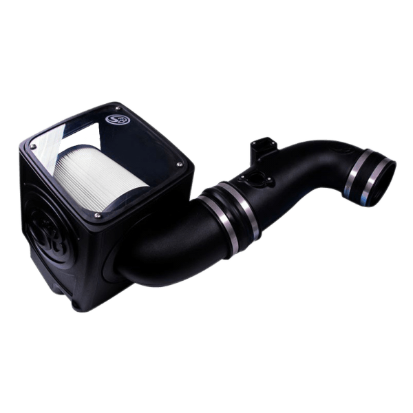 S&B Filters 75-5075-1D Cold Air Intake Dry Extendable White