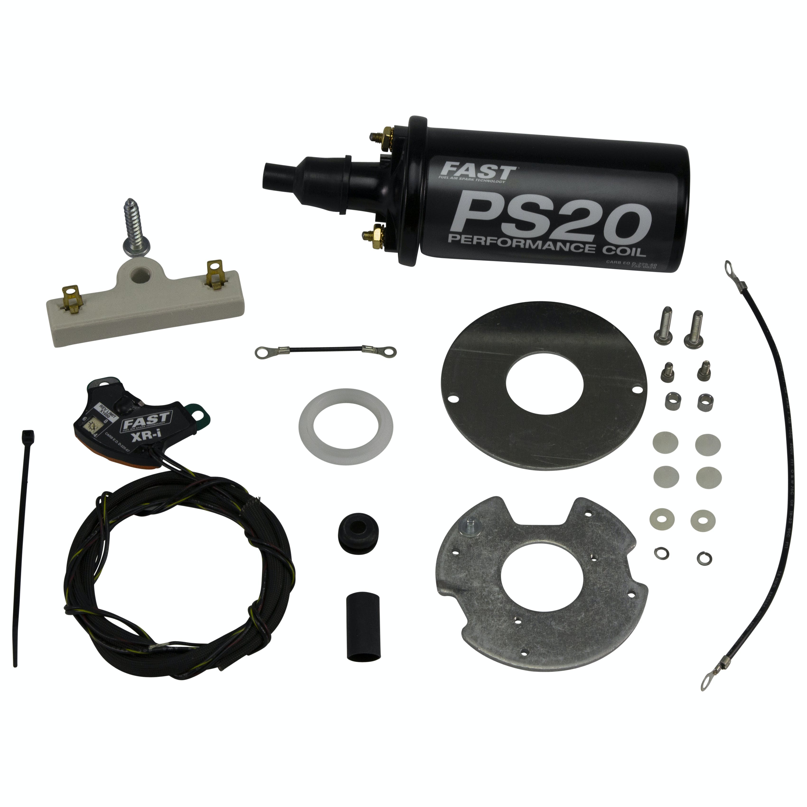 FAST - Fuel Air Spark Technology 750-1705 XR-I Points Replacement with PS20 Coil for Ford from 1959 to 1974