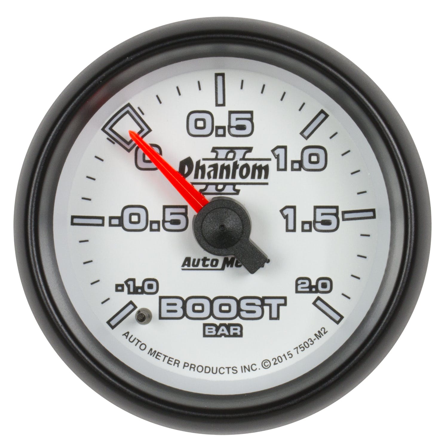 AutoMeter Products 7503-M2 GAUGE; VAC/BOOST; 2 1/16in.;-1-+2 BAR; MECHANICAL; PHANTOM II