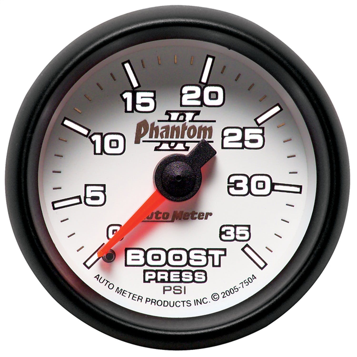 AutoMeter Products 7504 Boost 0-35 PSI Full Sweep