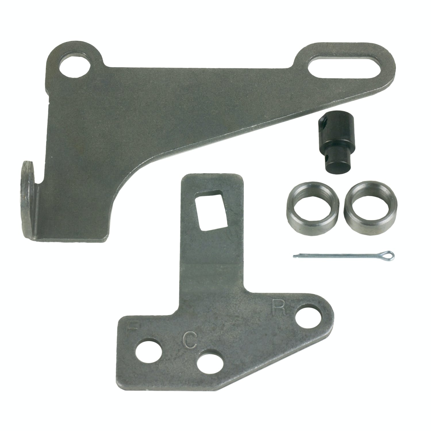 B&M 75498 BRACKET AND LEVER KIT FOR 4L60E/4L8