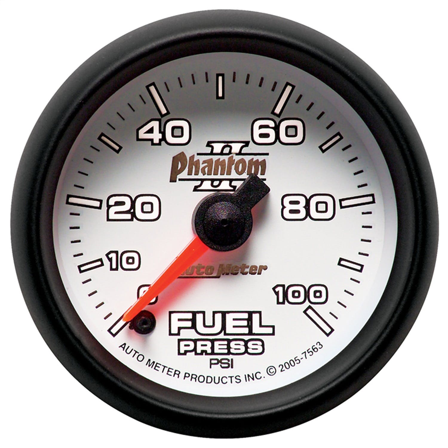 AutoMeter Products 7563 Fuel Pressure 0-100 PSI (FS)