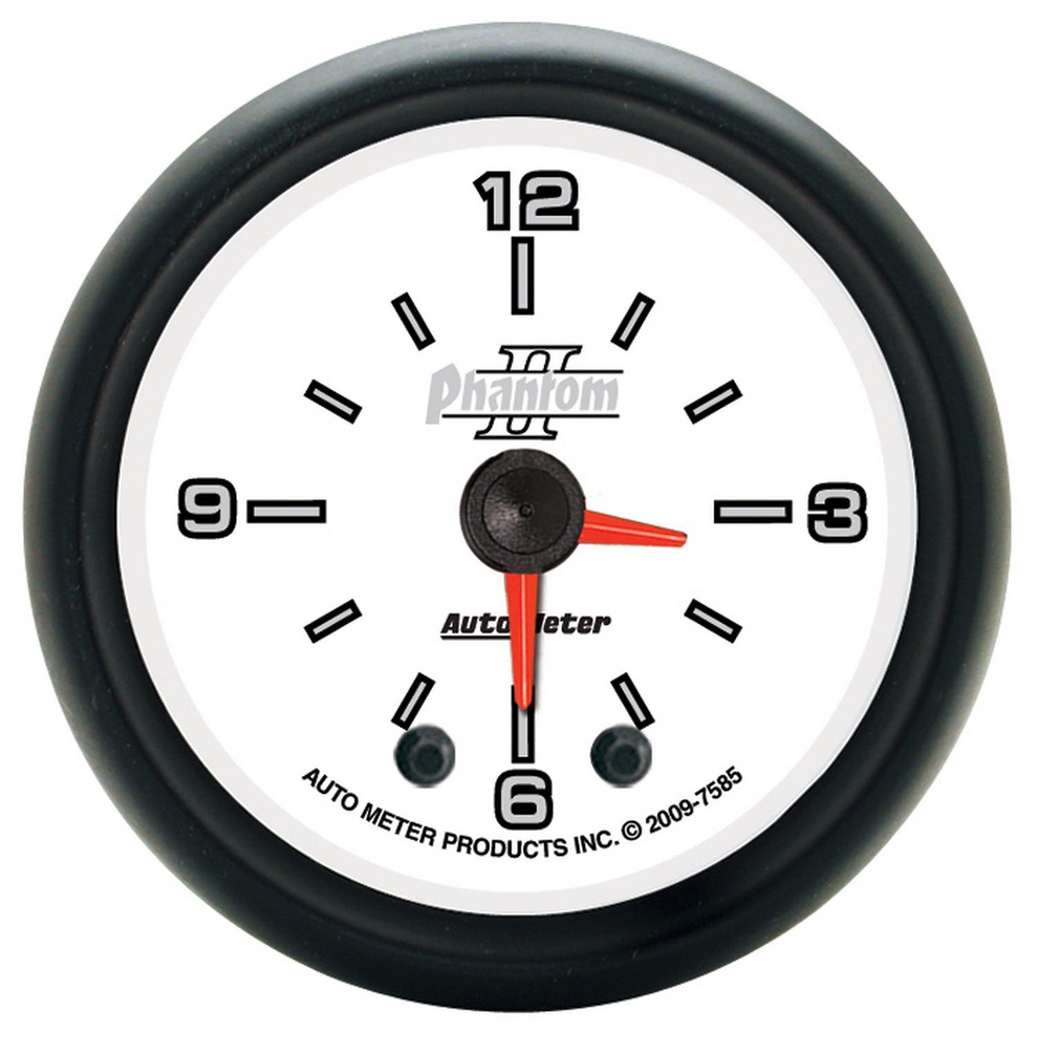 AutoMeter Products 7585 2-1/16 Clock, Phantom II