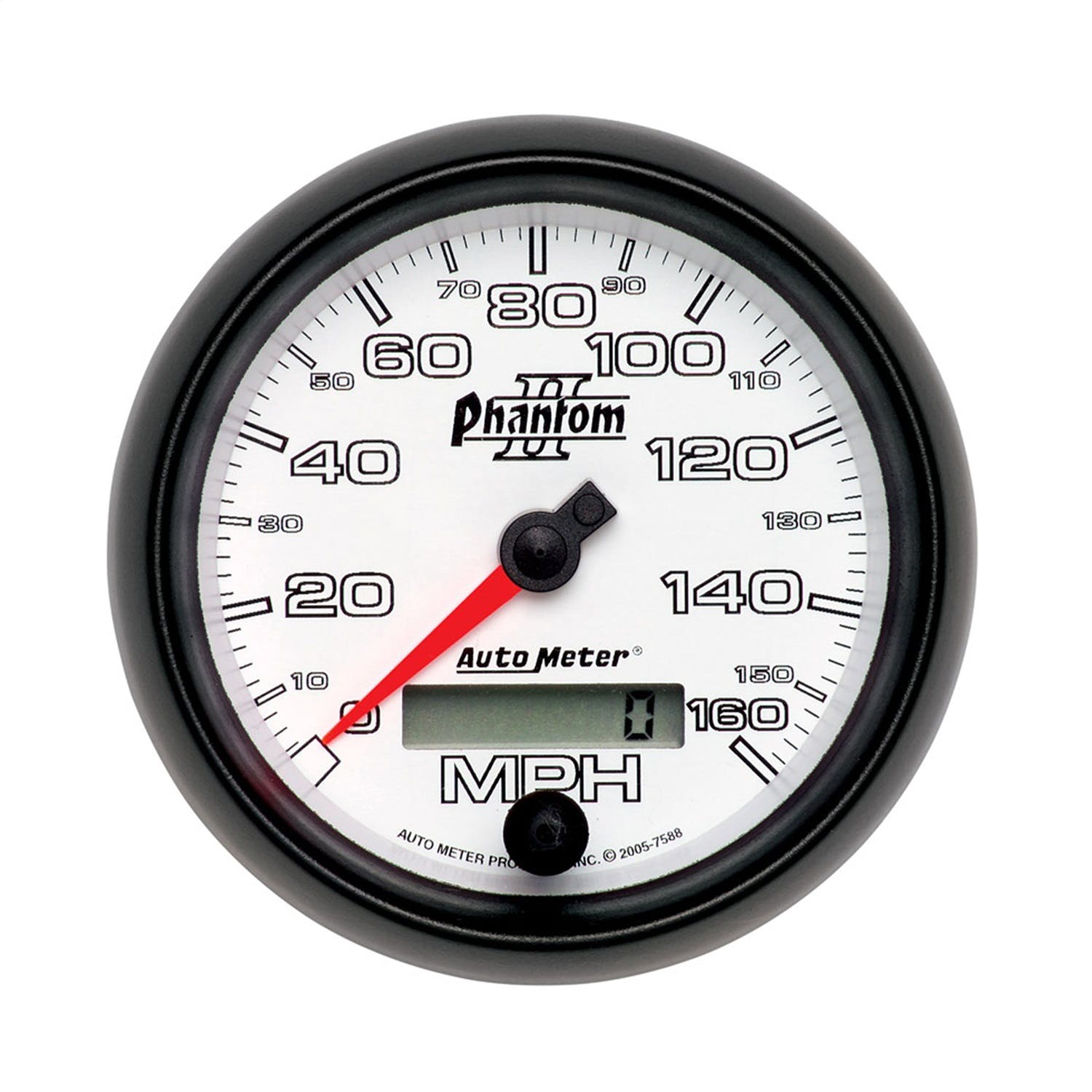 AutoMeter Products 7588 Speedo Programmable 0-160 MPH