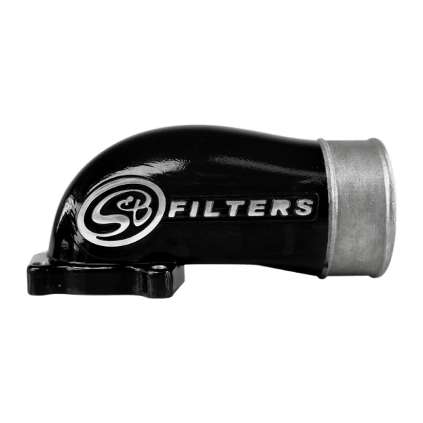S&B Filters 76-1003B Intake Elbow 90 Degree With Cold Side Intercooler Piping and Boots