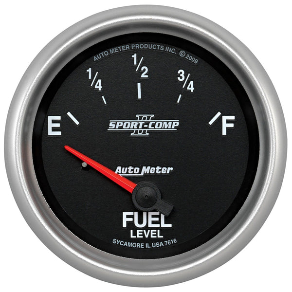AutoMeter Products 7615 2-5/8in Fuel Level, 73 E/ 10 F, SSE