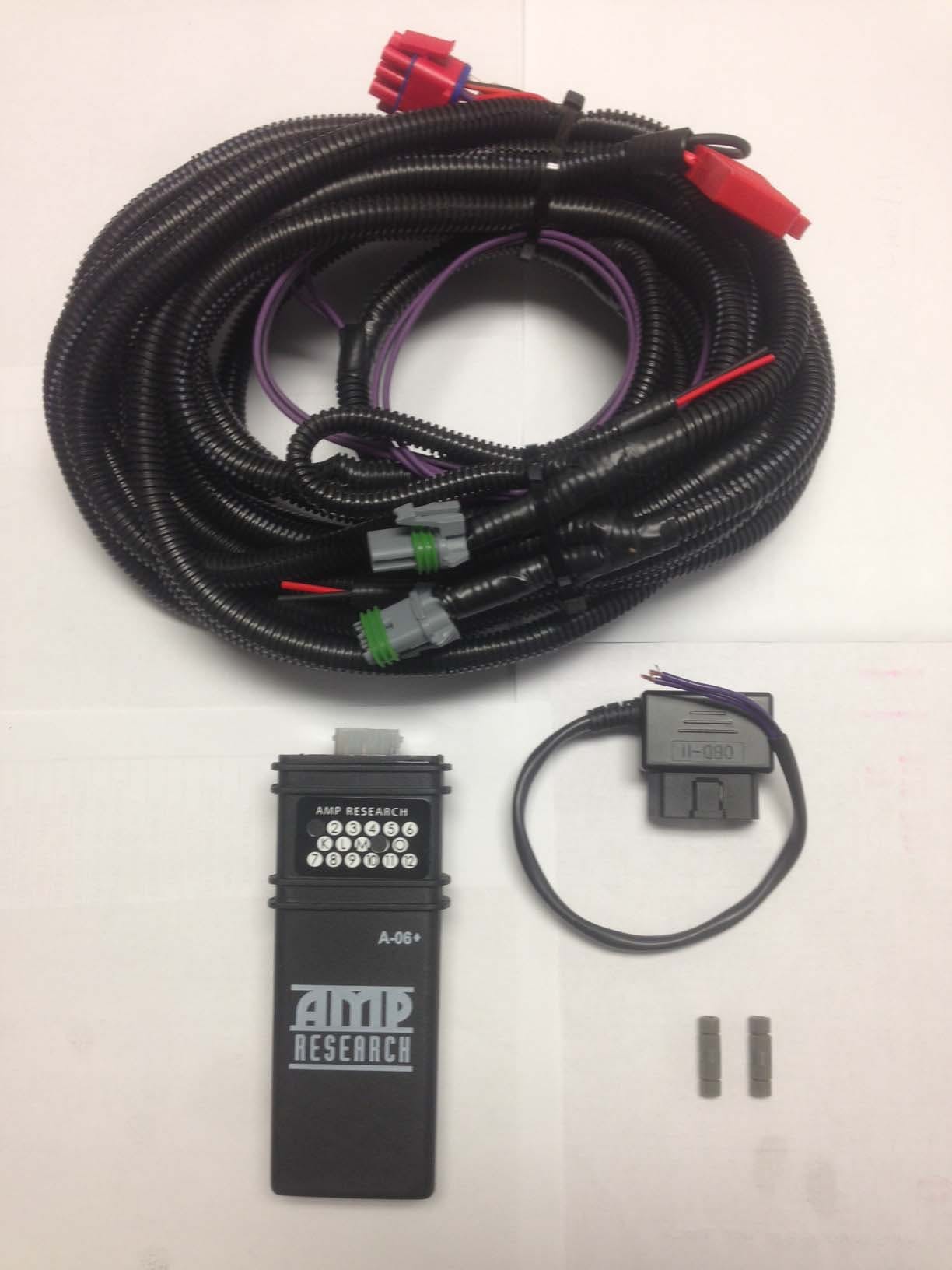AMP Research 76401-01A PowerStep Plug-N-Play Conversion Kit Black
