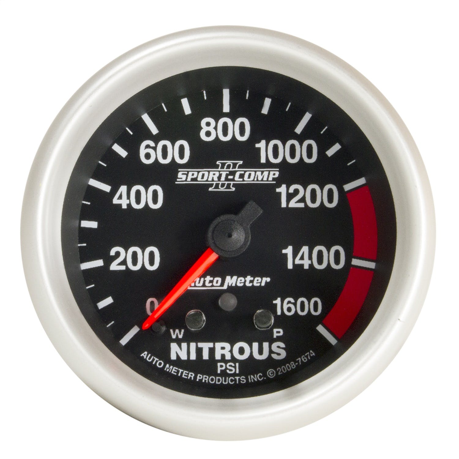 AutoMeter Products 7674 2-5/8in Nitrous, 0-1600 PSI, FSE
