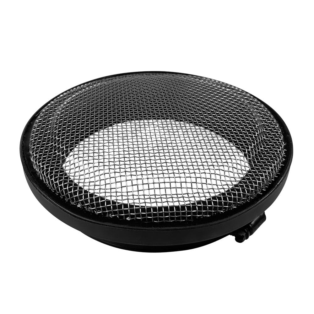 S&B Filters 77-3000 Turbo Screen 4.0 Inch Black Stainless Steel Mesh W/Stainless Steel Clamp
