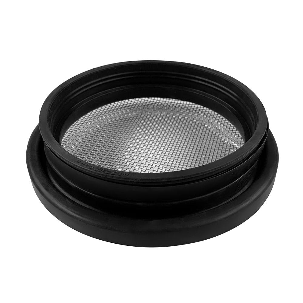 S&B Filters 77-3001 Turbo Screen 5.0 Inch Black Stainless Steel Mesh W/Stainless Steel Clamp