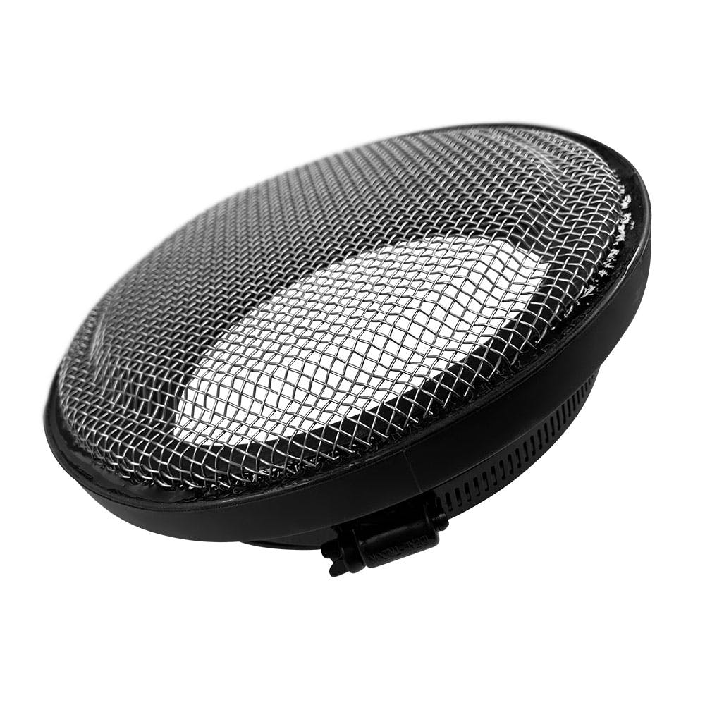 S&B Filters 77-3001 Turbo Screen 5.0 Inch Black Stainless Steel Mesh W/Stainless Steel Clamp