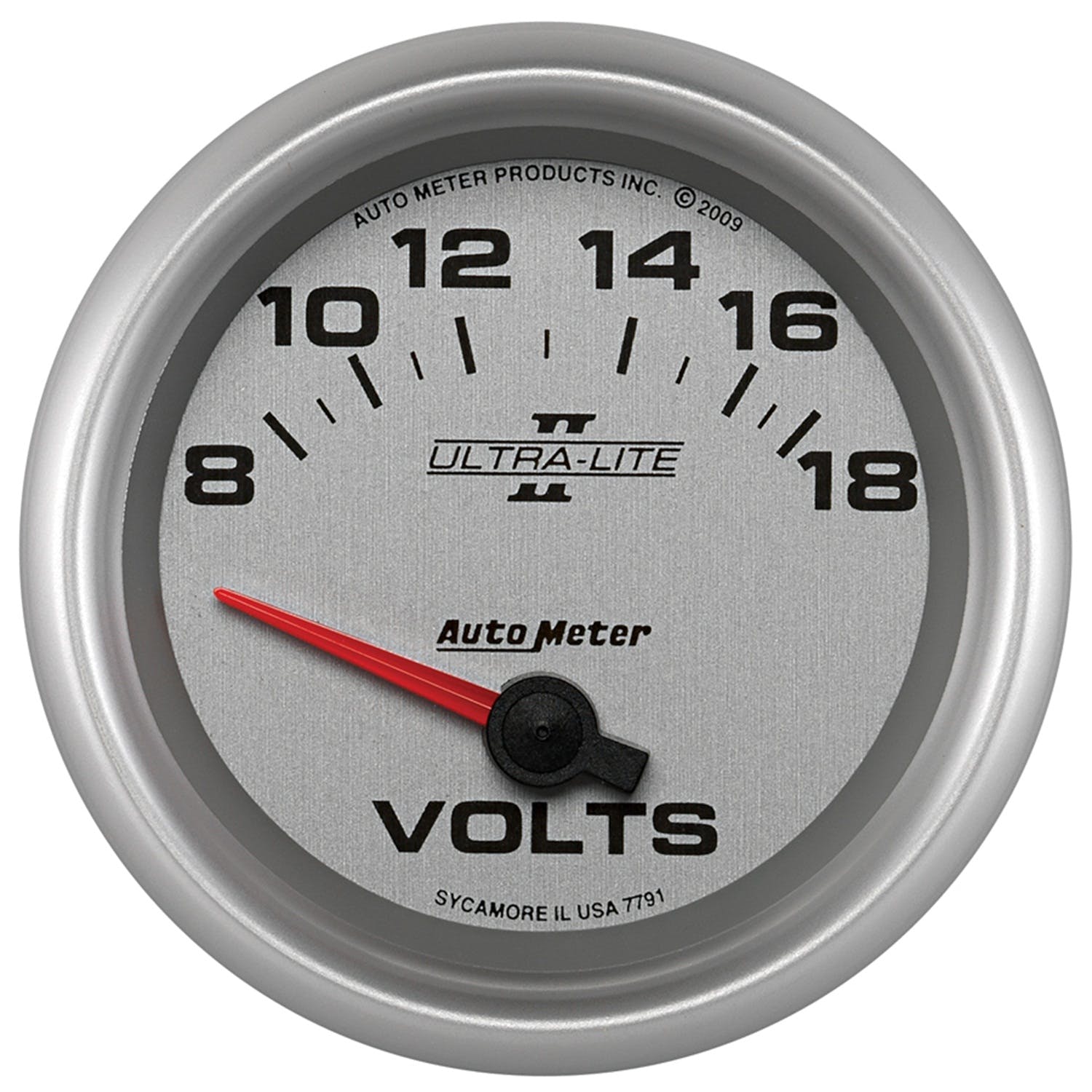 AutoMeter Products 7791 2-5/8in Voltmeter, 8-18V, SSE